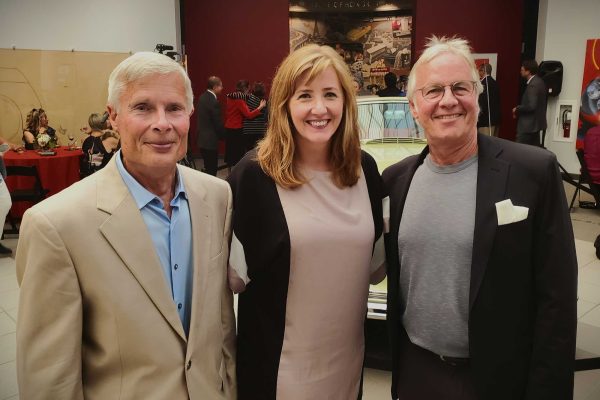 Dan & Jack Teetor with Sarah Cook Hall of Fame Museum 2022