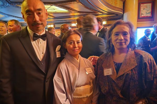 Motoharu Imai & wife, Miho Ohsawa, Automotive Hall of Fame, Fillmore Detroit, July 20, 2023