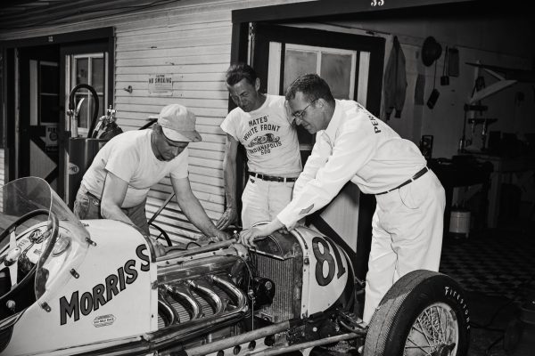 INDY 500
    Ralph tunes car
             1950