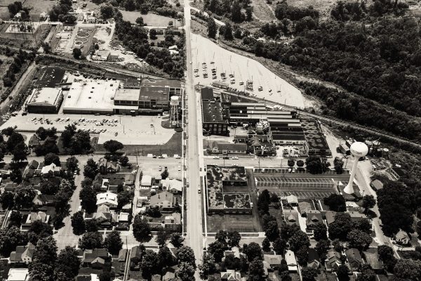 Aerial View
       Perfect Circle
  Hagerstown -1950's