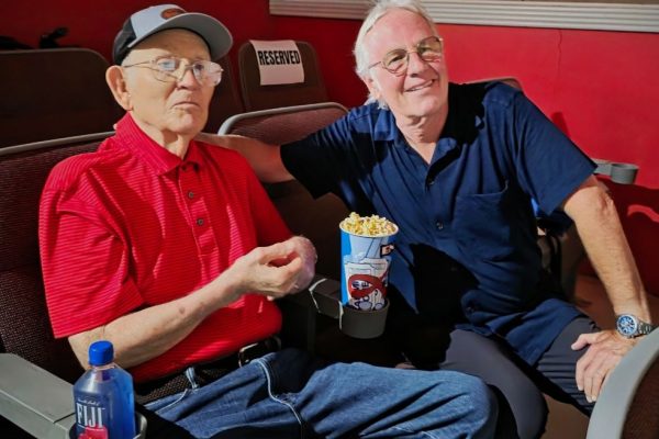 Jack Teetor &
94-year-old guest
